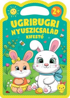 Ugribugri Nyuszicsalád kifestő Ugribugri Nyuszicsalád kifestő