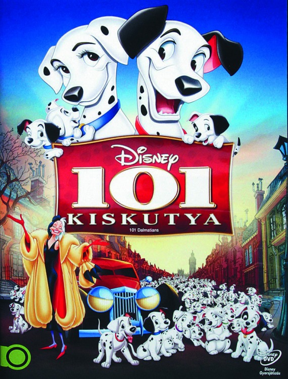 101 kiskutya DVD
