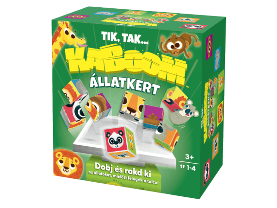 Kaboom Állatkert -társasjáték 