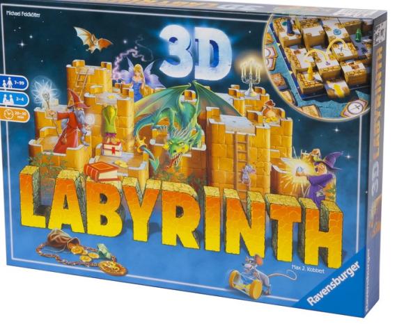 3D LABYRINTH - társasjáték 