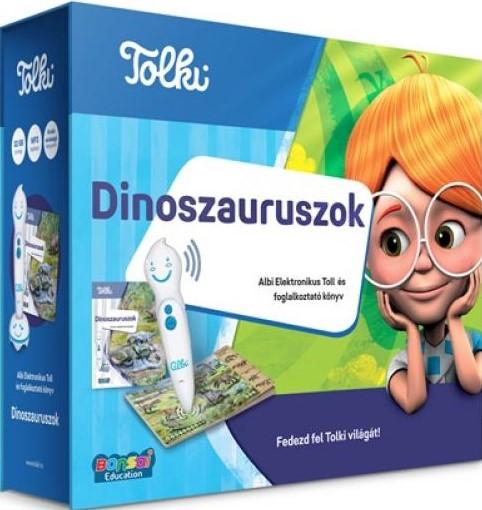 Tolki - Dinoszauruszok szett (könyv +toll)