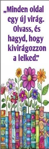 Minden oldal egy új virág- könyvjelző