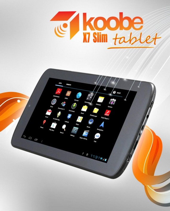 NR.7 Koobe tablet X7 Slim 