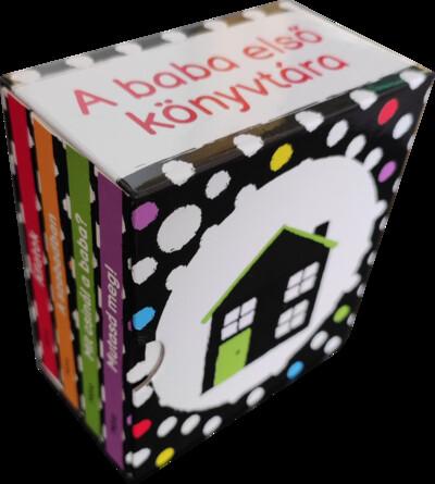 A baba első könyvtára - Négy kis könyv egy dobozban