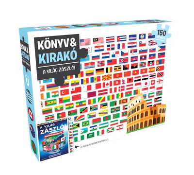 A világ zászlói - Könyv + Kirakó