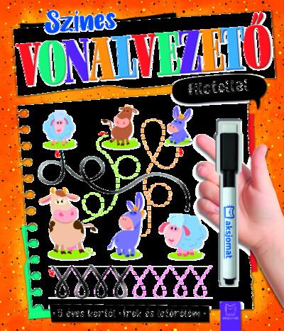 Színes vonalvezető filctollal - Írok és letörlöm 5+