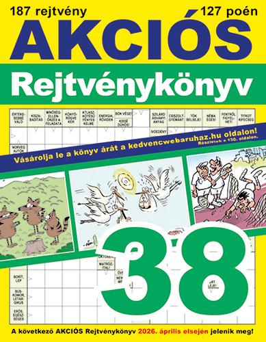 Akciós Rejtvénykönyv 38