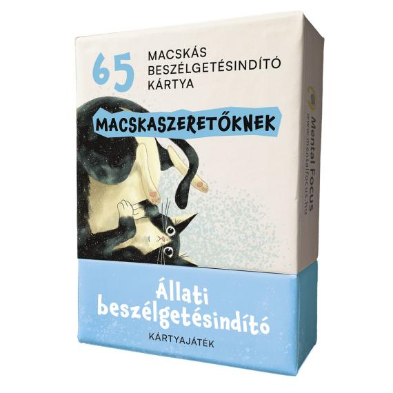 Állati beszélgetésindító kártyajáték macskaszeretőknek Állati beszélgetésindító kártyajáték macskaszeretőknek