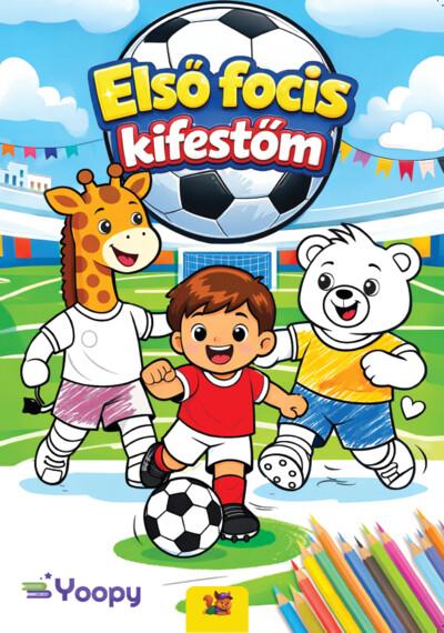 Első focis kifestőm