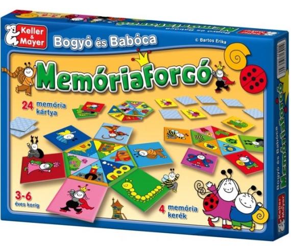 Bogyó és Babóca - Memóriaforgó TÁRSASJÁTÉK