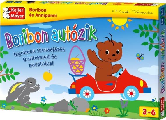 Boribon autózik társasjáték