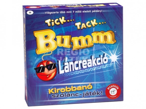 Tick Tack Bumm láncreakció társasjáték Tick Tack Bumm láncreakció társasjáték