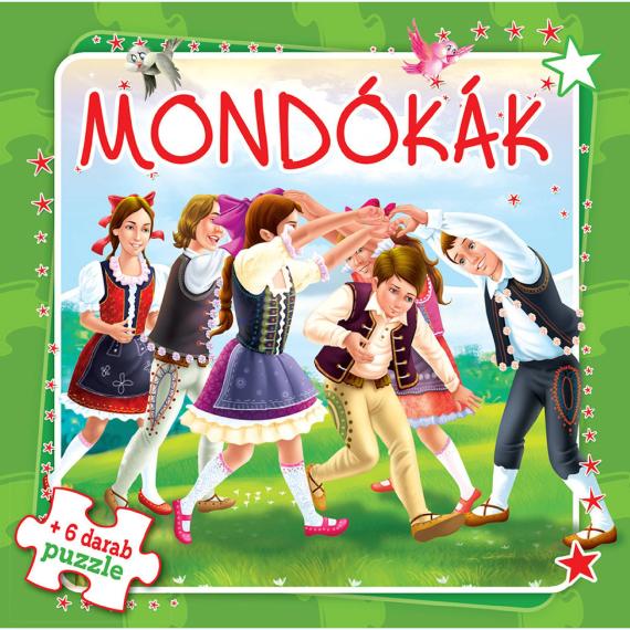 Mondókák 6 darabos puzzlekönyv
