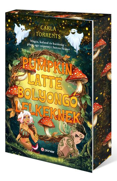 Pumpkin latte bolyongó lelkeknek (éldekorált)