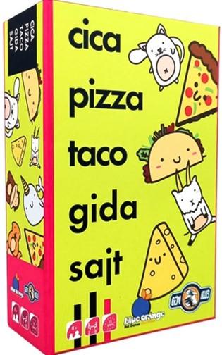 Cica, pizza, taco, gida, sajt - társasajáték