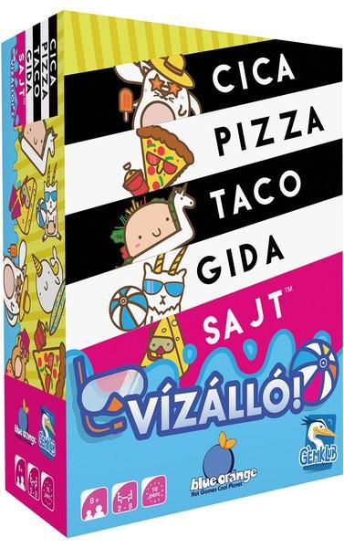 Cica, pizza, taco, gida, sajt társasjáték