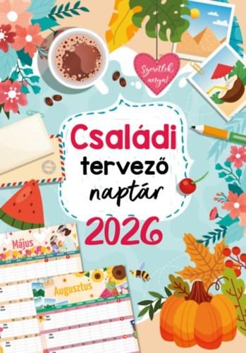 Családi tervező naptár 2026