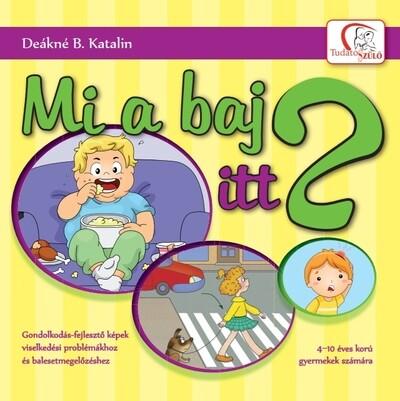 Mi a baj itt? - Gondolkodás-fejlesztő képek viselkedési problémákhoz és balesetmegelőzéshez - 4-10 éves korú gyermekek számára -