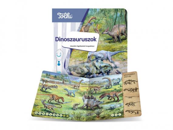 Tolki interaktív könyv - Dinoszauruszok