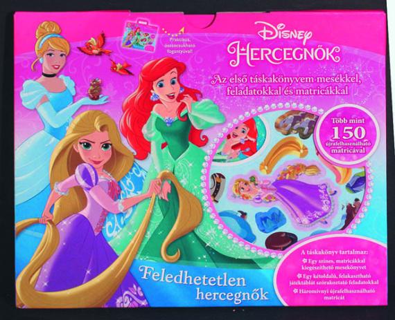 Disney táskakönyv Feledhetetlen hercegnők