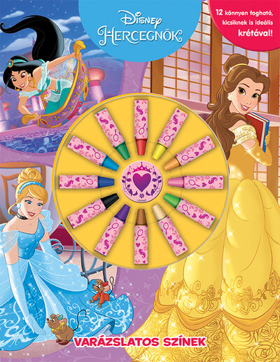 Disney Hercegnők: Varázslatos színek (színezőkönyv)