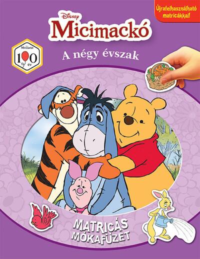 Matricás mókafüzet: Micimackó - A négy évszak