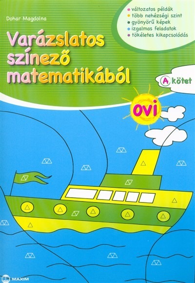 Varázslatos színező matematikából OVI - A kötet