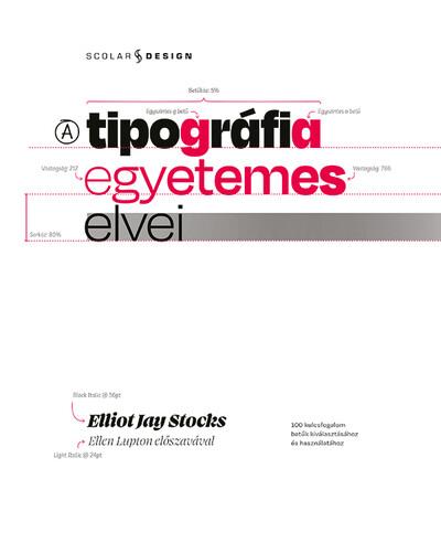 A tipográfia egyetemes elvei - 100 kulcsfogalom betűk kiválasztásához és használatához