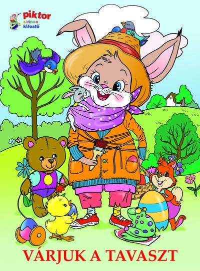 Várjuk a tavaszt - PIKTOR Színes kifestő §H