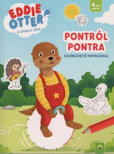 Eddie Otter: Pontról pontra kiszínezhető matricákkal