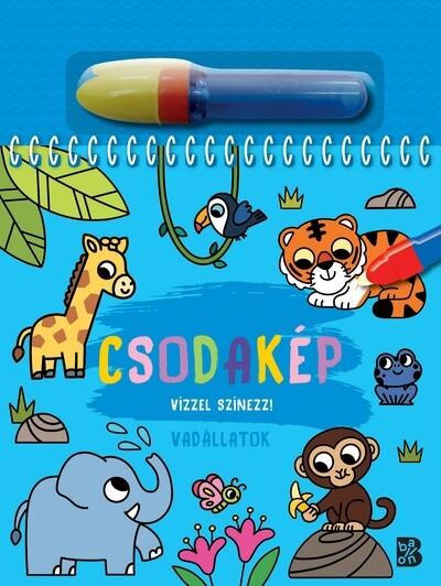 Csodakép – Vadállatok - Vízzel színezz!