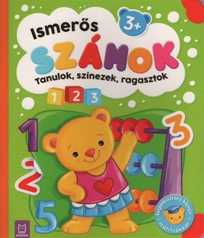 Ismerős számok - Tanulok, színezek, ragasztok