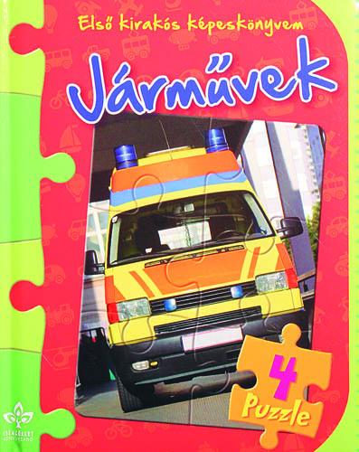 Járművek + 4 puzzleElső kirakós képeskönyvem
