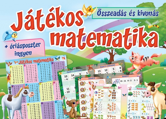 Játékos matematika – összeadás és kivonás + óriásposzter ingyen