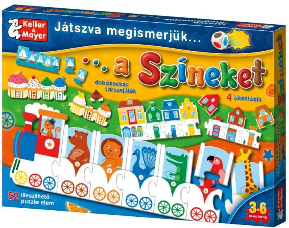 Játszva megismerjük a színeket