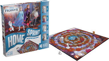 Jégvarázs 2.: Home Sprint - Társasjáték, műanyag figurákkal