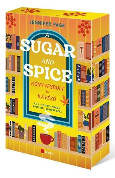 A Sugar and Spice könyvesbolt és kávézó (éldekorált) A Sugar and Spice könyvesbolt és kávézó (éldekorált)