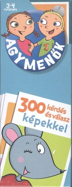 Agymenők 3-4 éveseknek /300 kérdés és válasz képekkel