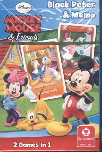 Mickey Mouse + Friends Black Peter + Memo /Fekete Péter és memória kártya