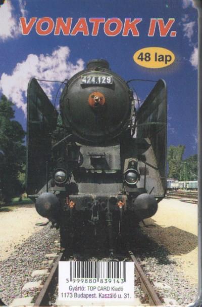 Vonatok IV. - 48 lapos kártya