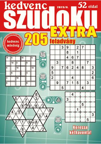 Kedvenc Szudoku Extra 23006 Kedvenc Szudoku Extra 23006