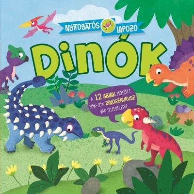 Nyitogatós lapozó - Dinók Nyitogatós lapozó - Dinók