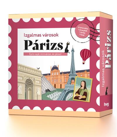 Izgalmas városok - PÁRIZS - Építs saját minivárost, és játssz!
