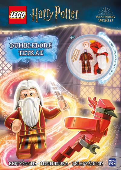 Lego Harry Potter - Dumbledore titkai - Foglalkoztatókönyv ajándék Albus Dumbeldore professzor és Fawkes minifigurával! - Lego H