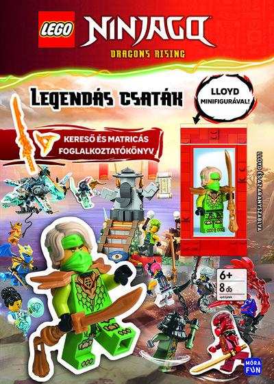Lego Ninjago: Legendás csaták - Kereső- és matricás foglalkoztatókönyv