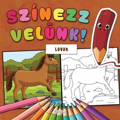 Színezz velünk! - Lovak