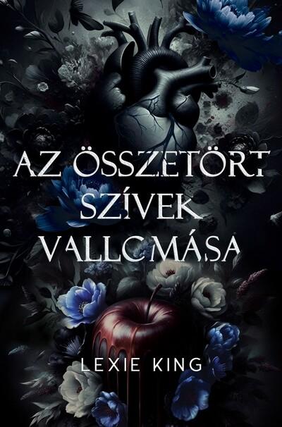 Az összetört szívek vallomása - Fekete szív 2. (éldekorált)