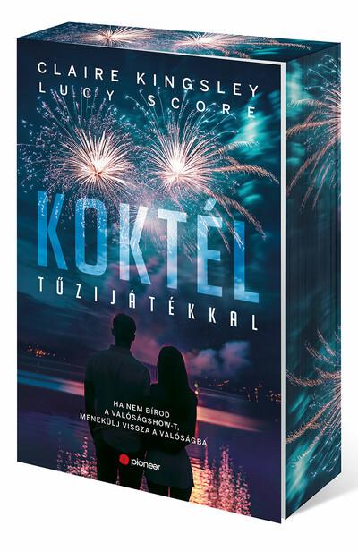 Koktél tűzijátékkal (éldekorált)