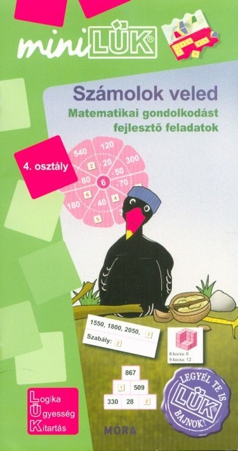 Számolok veled - Matematikai gondolkodást fejlesztő feladatok 4. osztály /MiniLÜK