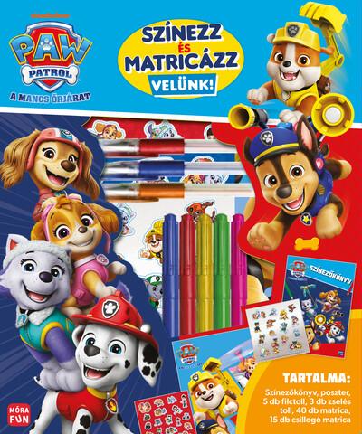 Mancs Őrjárat - Színezz és matricázz velünk! Mancs Őrjárat - Színezz és matricázz velünk!